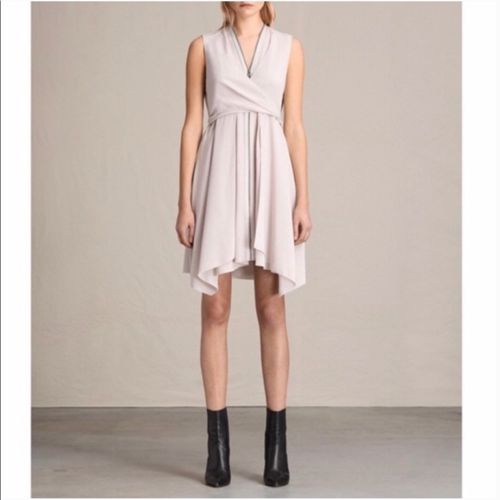 All Saints Zipper Dress